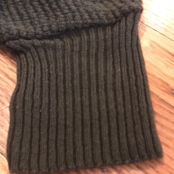 Army green slouchy cardigan - Picture 3 of 3